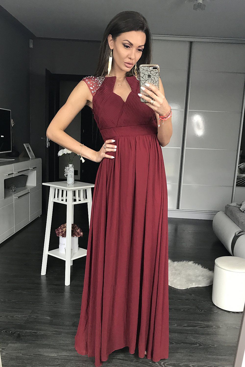 Long dress model 105287